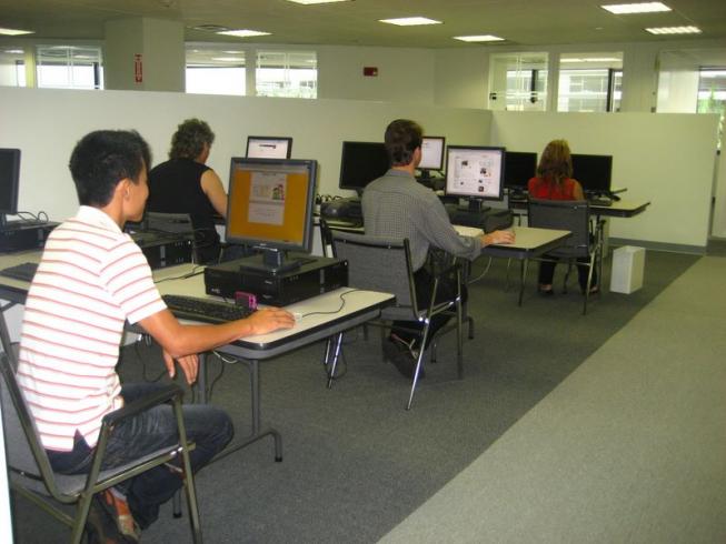 La salle informatique