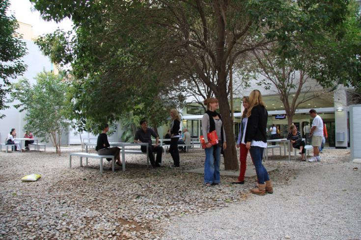 Le jardin de l'école