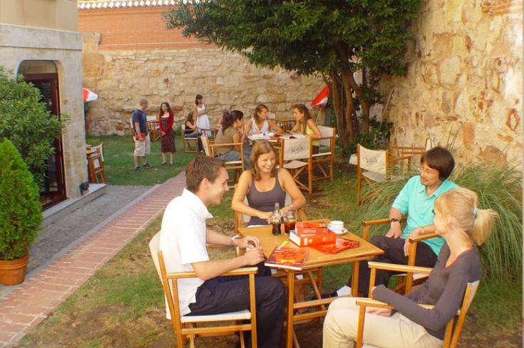La paisible jardin