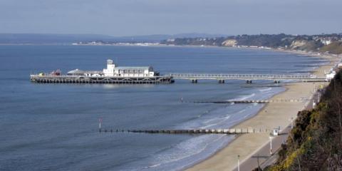 Pier et plage de Bournemouth
