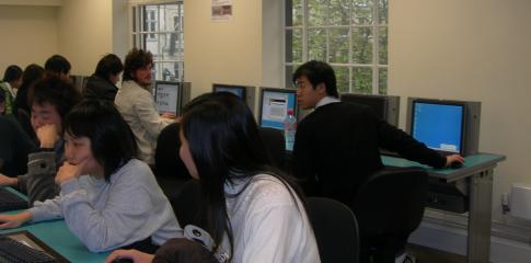 Etudiants en séjour linguistique chez Embassy CES