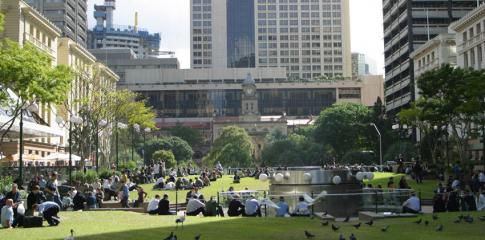 Parc au centre-ville