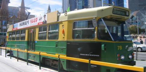 Melbourne et son vieux tranway