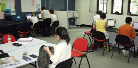 Accès internet à l'école de langue ACE à Manly