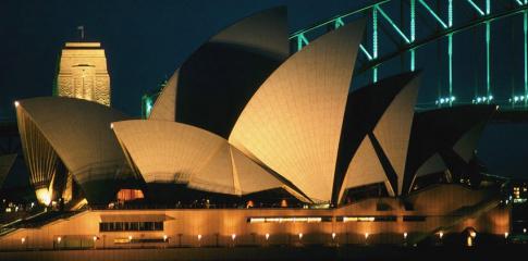 Le célèbre opéra de Sydney