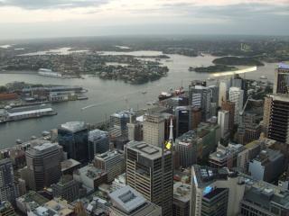 Vue de la ville depuis la Sydney Tower