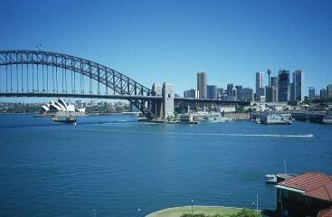 La célèbre baie de Sydney