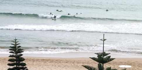 Plage de Manly à Sydney