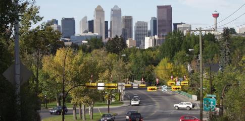 Arrivée à Calgary