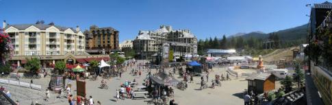 Place du centre-ville de Whistler