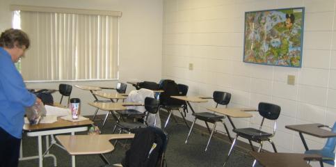 Salle de Classe de l'école ELS à Melbourbe en Floride