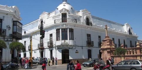 Le centre-ville de Sucre