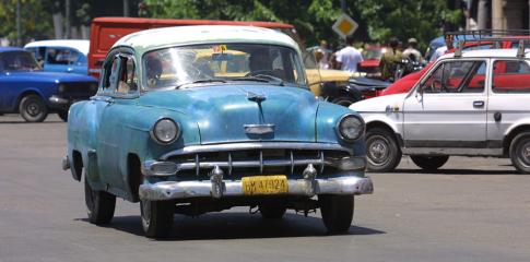 Voiture typique à la Havane