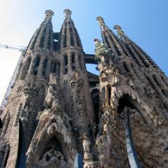 la Sagrada Familia à Barcelone