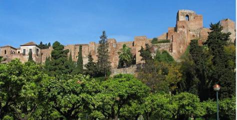 La forteresse de Malaga