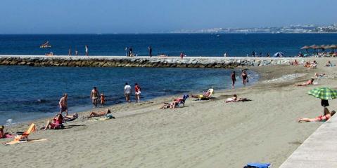 La plage de Marbella