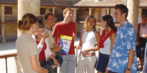 Etudiants en séjour linguistique