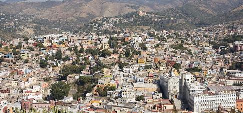 La ville de Guanajuato