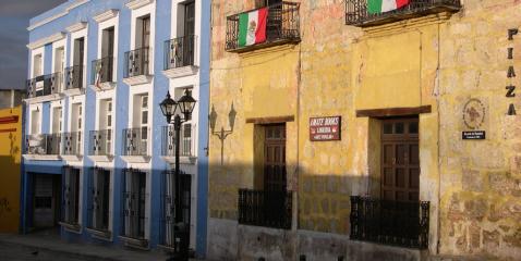 Rue de la ville d'Oaxaca