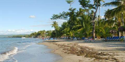 La plage de Saint Domingue