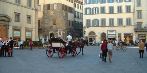 Place publique à Florence