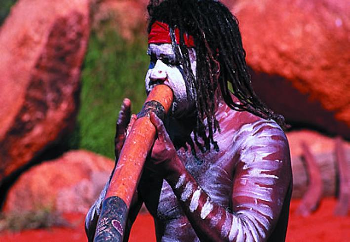 Les aborigènes et le didgeridoo