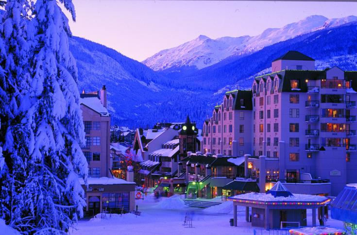 Couché de soleil sur Whistler