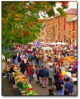 Les rues d'Hobart