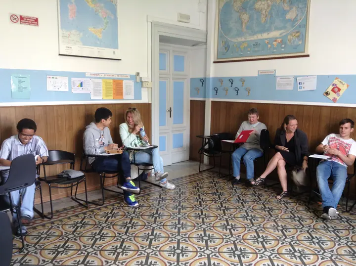 Salle d'attente-École Dilit à Rome