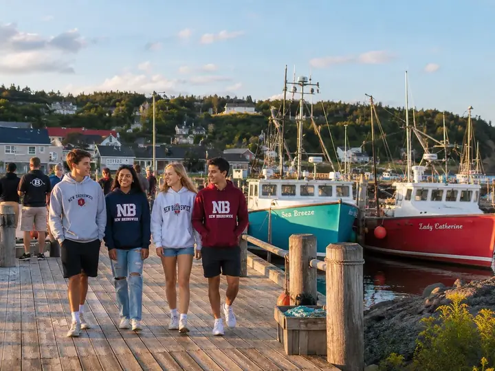 Vie étudiante et excursions au New Brunswick