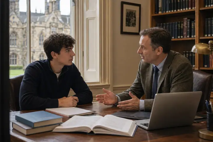 Tutorat académique personnalisé dans un collège au Royaume-Uni