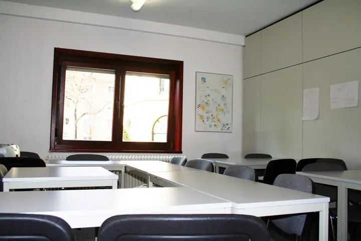 Salle de classe École DID à Francfort