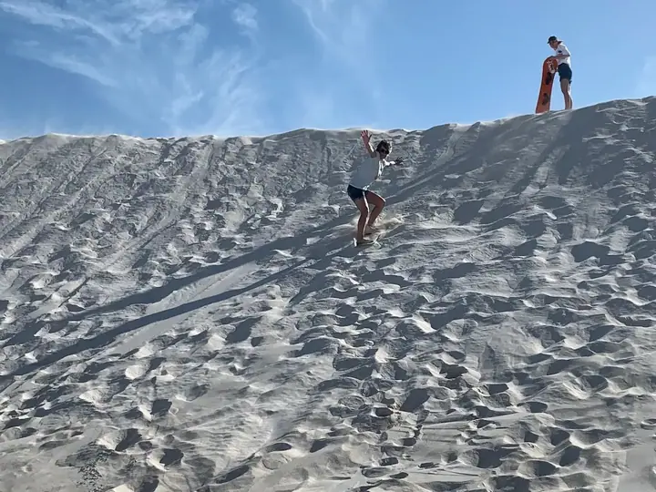 surf sur sable
