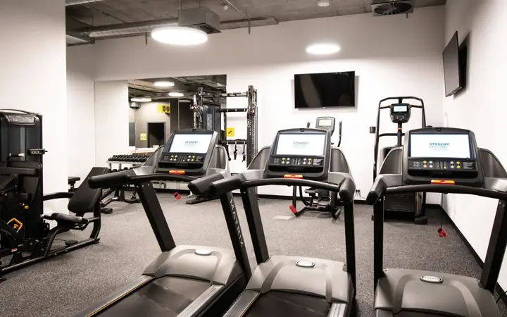 Salle de sport — Yugo Berkeley Street Apartment, Browns à Melbourne