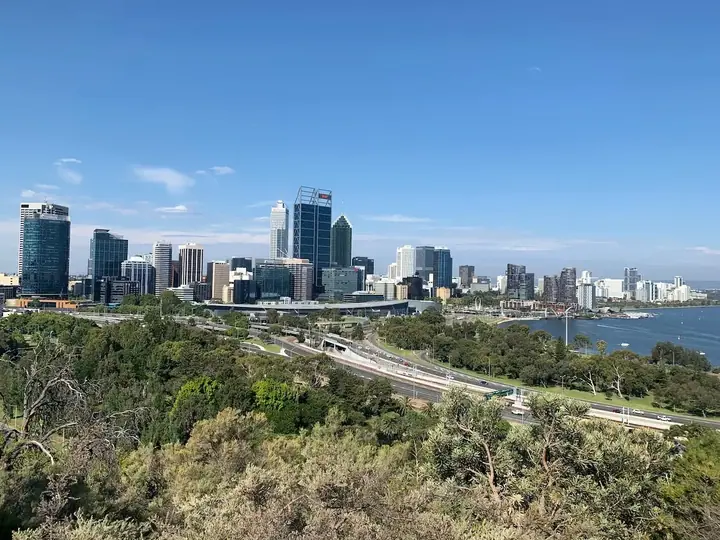 vue sur Perth