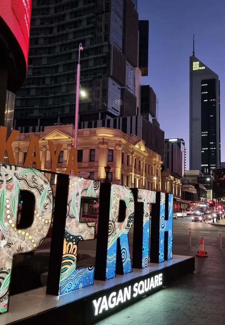centre ville de Perth