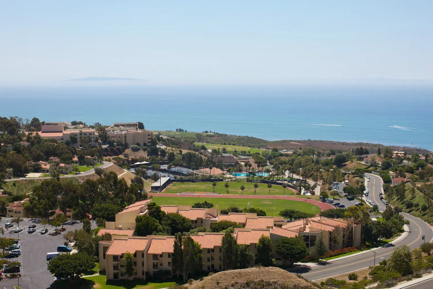 Vue depuis Pepperdine University