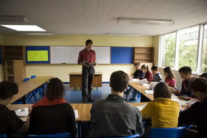Classe d'Anglais-École CES à Dublin