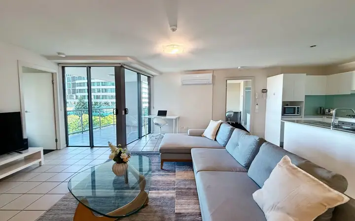 Salon — Student Apartment - Vue Apartments Quay Street, Browns à Brisbane