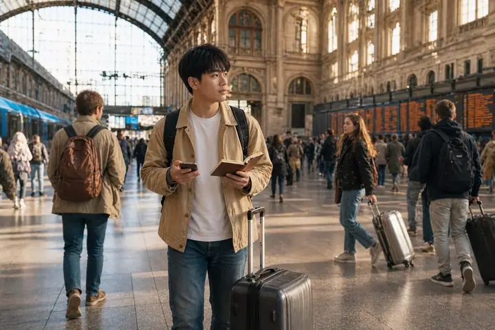 Étudiant en transition interculturelle lors d’un changement de destination
