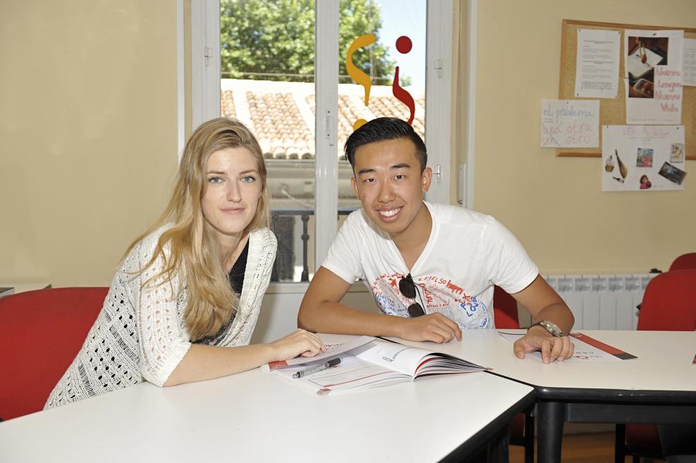 Étudiants en classe