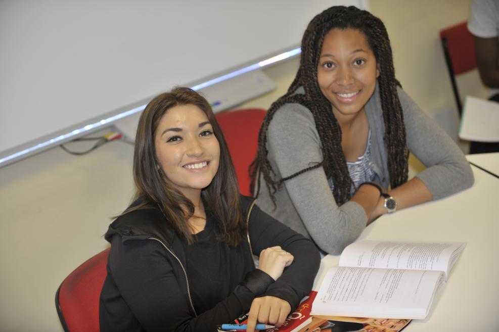 Étudiants en classe